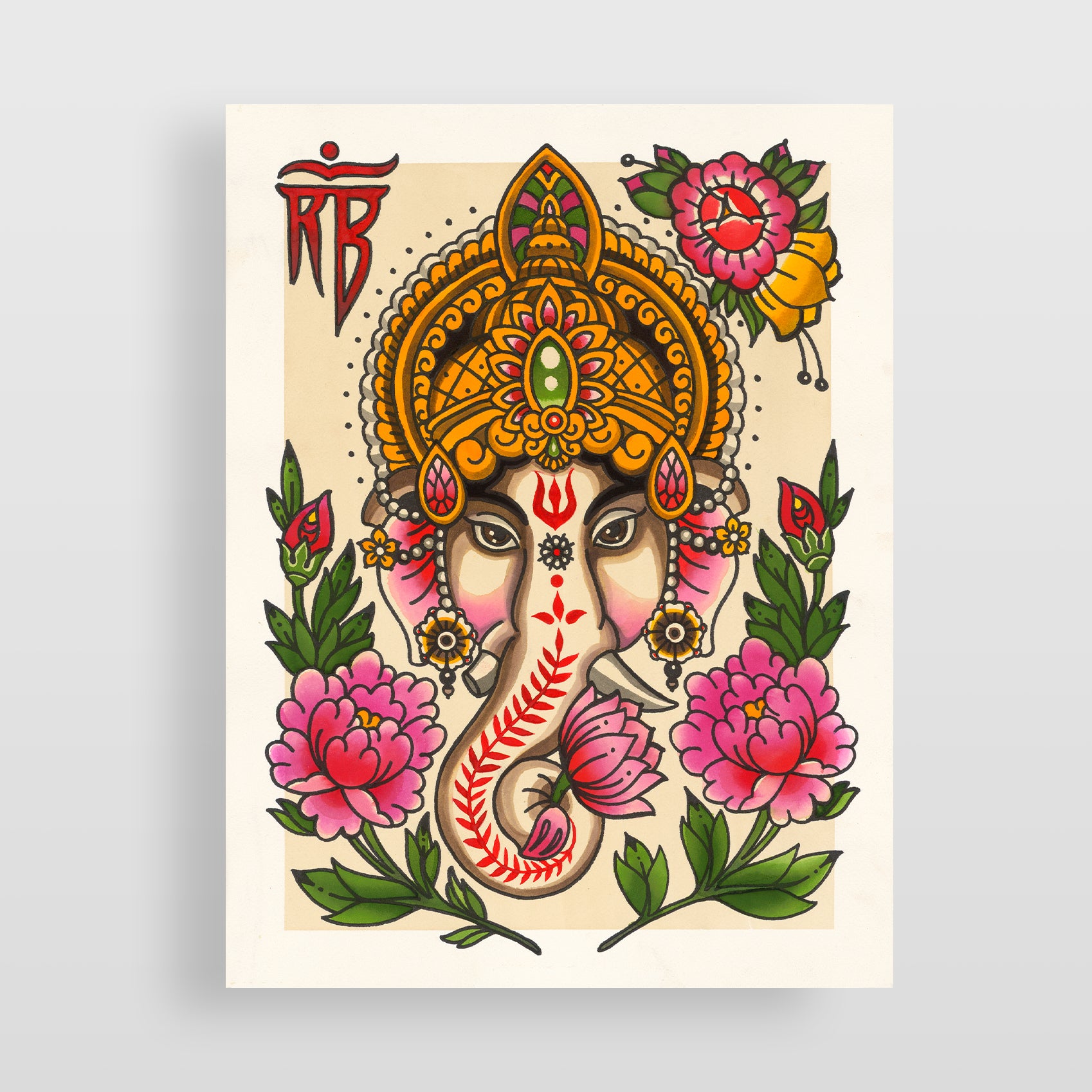 Ronja Block-Hinduism Self Love Series-GANESHA